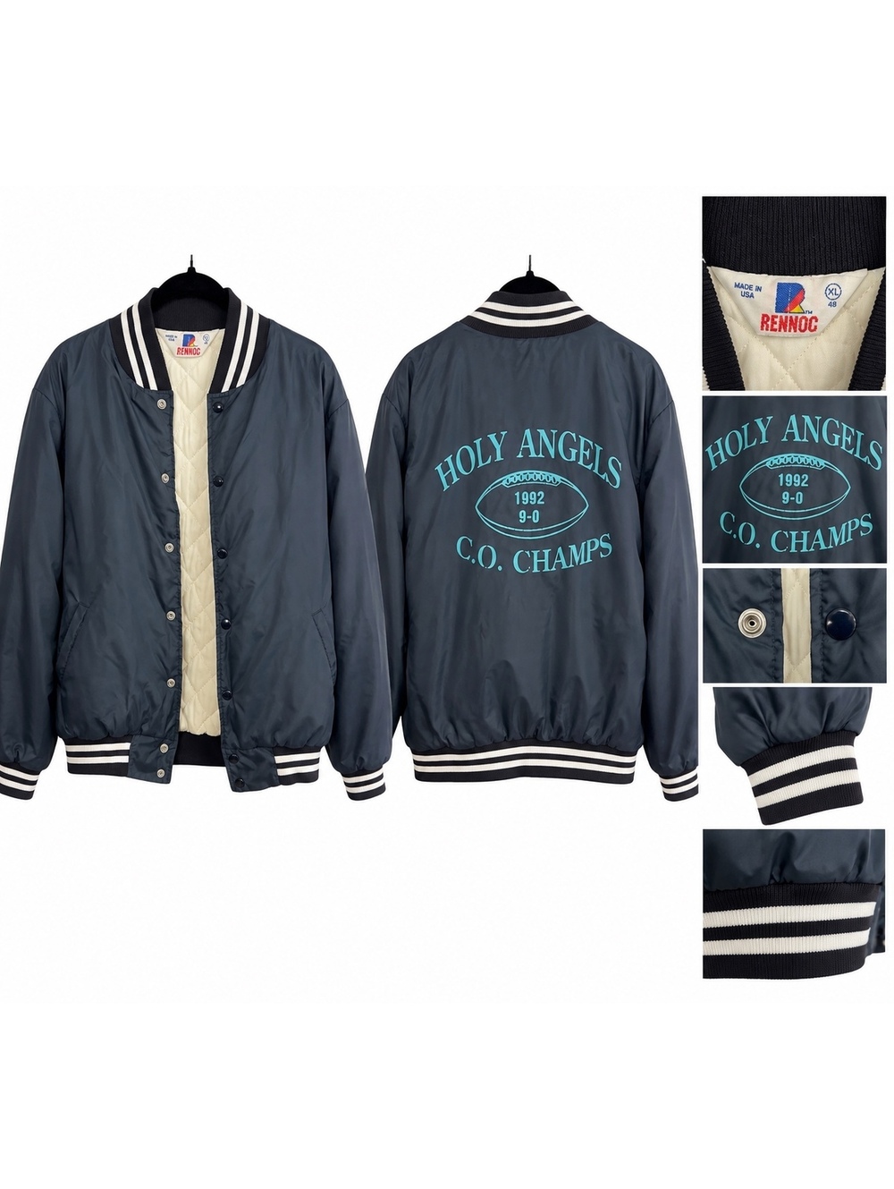 Holy Angels C.O. Champs varsity jacket